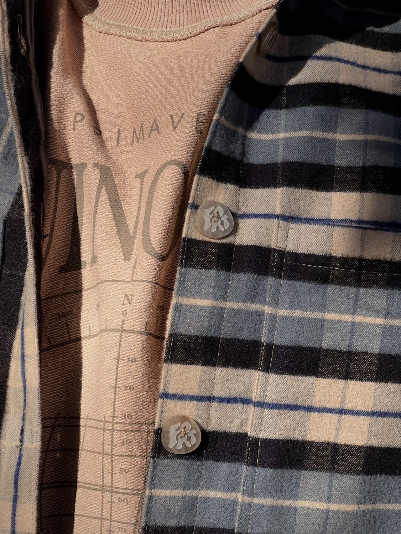 Camisaco de paño - Azul - Imagen 2