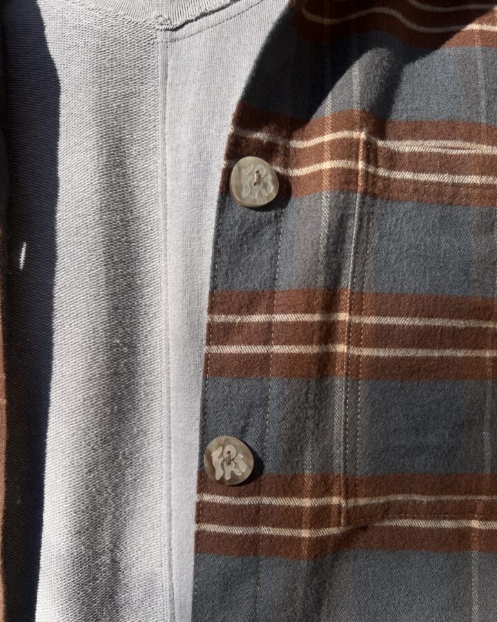 Camisaco de paño - Terracota