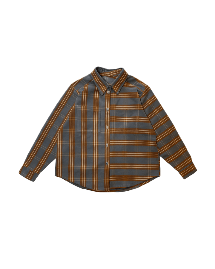 Camisaco de paño - Terracota