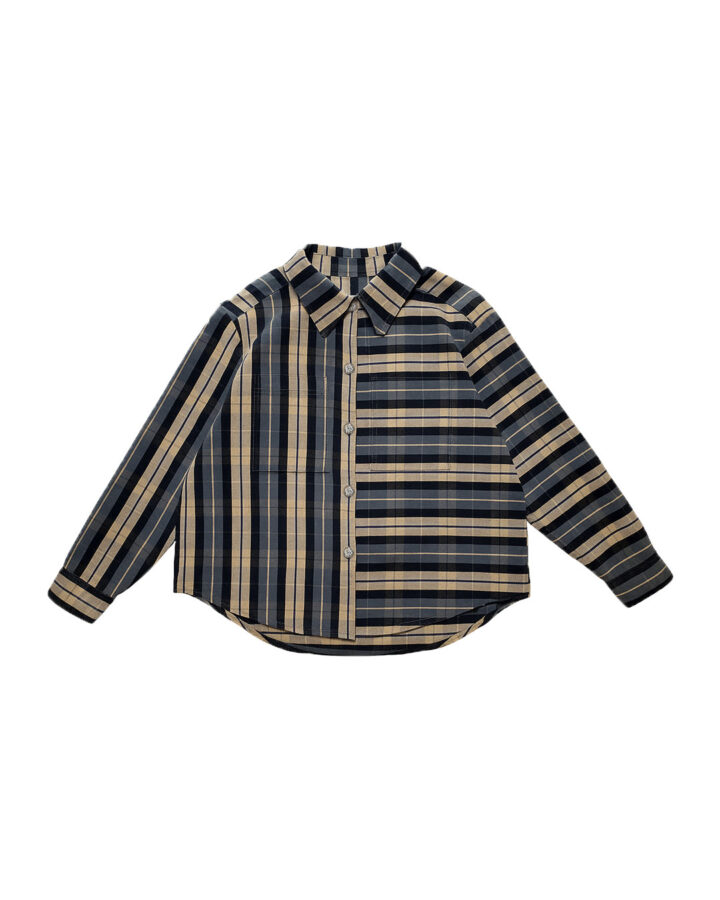 Camisaco de paño - Azul