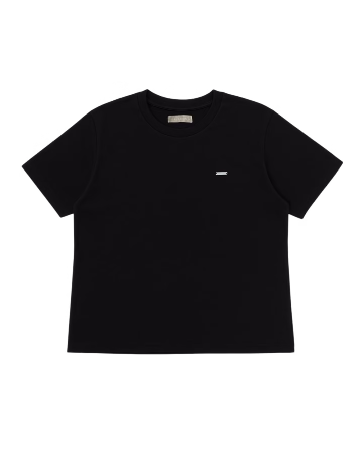 Remera Regular Básica Negro