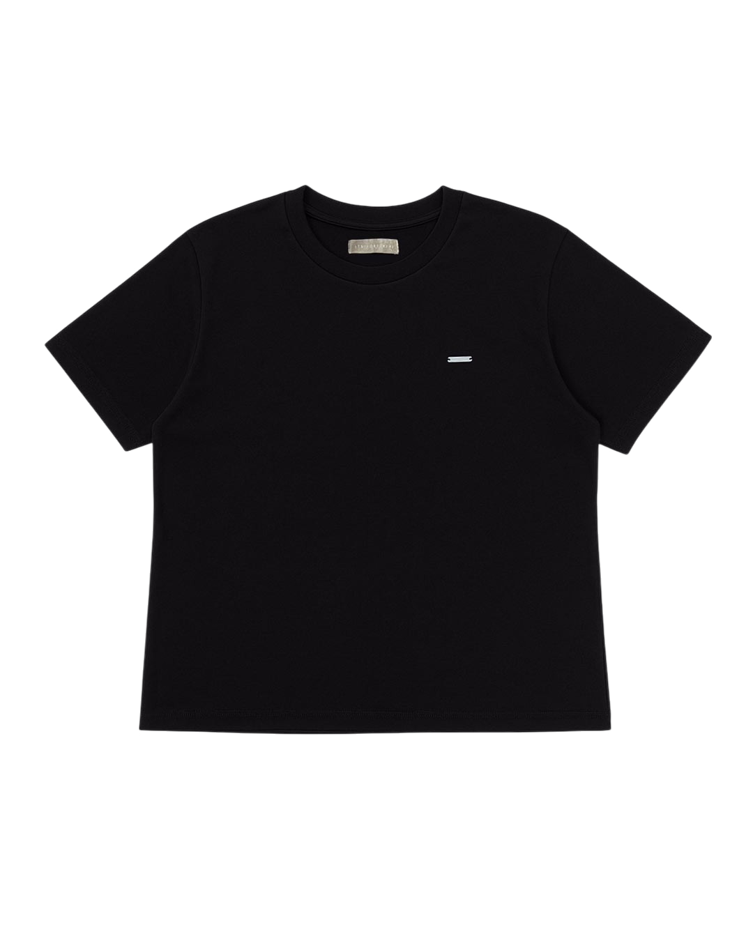 Remera Regular Básica Negro