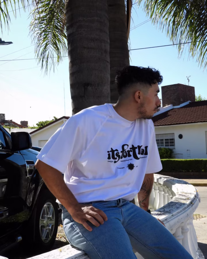 Remera Piriápolis Blanco